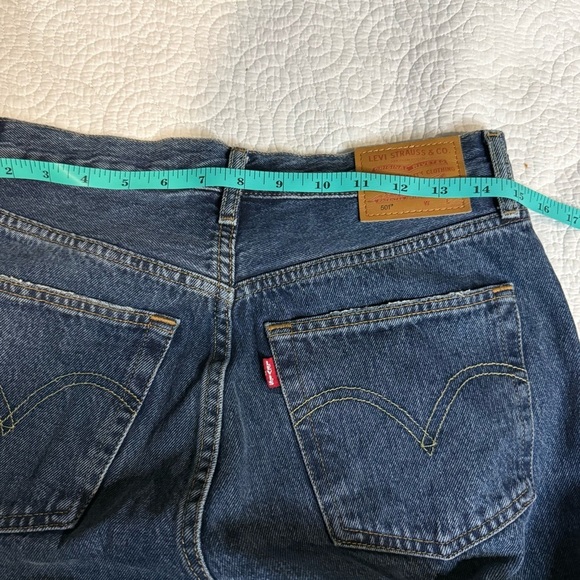 LEVI’S Premium High Rise 501 W27 L32 - Picture 11 of 12